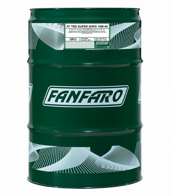 Fanfaro TRD Super 15W-40 barrel